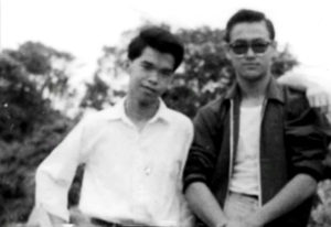 Hawkins Cheung and Bruce Lee in 1959